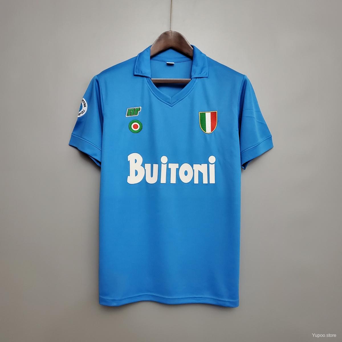 NAPOLI HOME 87/88